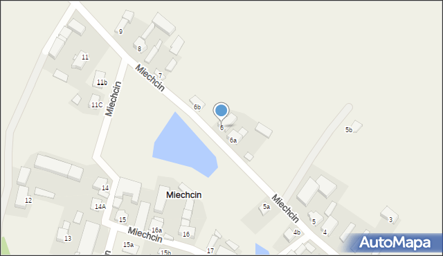 Miechcin, Miechcin, 6, mapa Miechcin