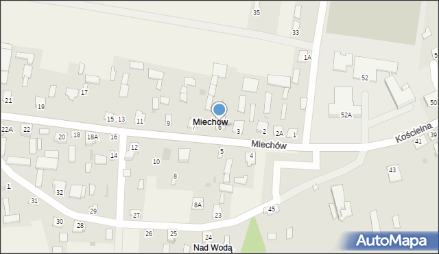 Miechów, Miechów, 6, mapa Miechów