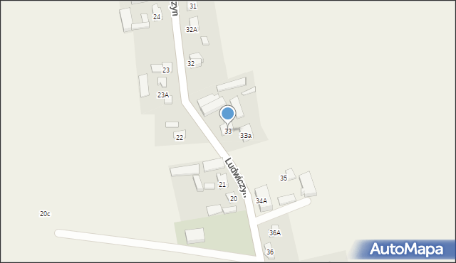 Miechów, Miechów, 33, mapa Miechów