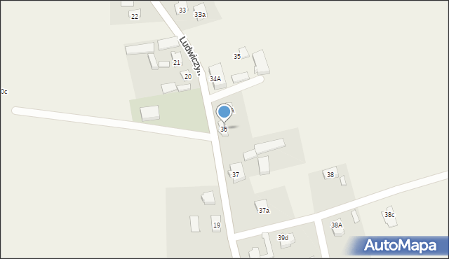 Miechów, Miechów, 36, mapa Miechów