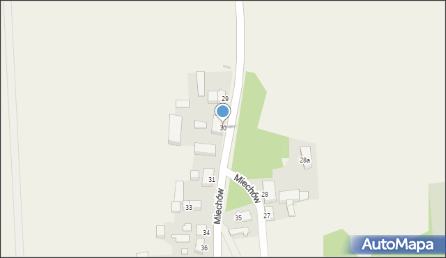 Miechów, Miechów, 30, mapa Miechów