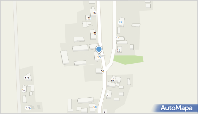 Miechów, Miechów, 55, mapa Miechów
