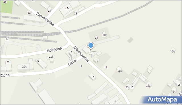 Miechów-Charsznica, Miechowska, 3, mapa Miechów-Charsznica