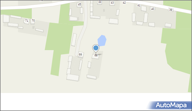 Miechów-Kolonia, Miechów-Kolonia, 68, mapa Miechów-Kolonia