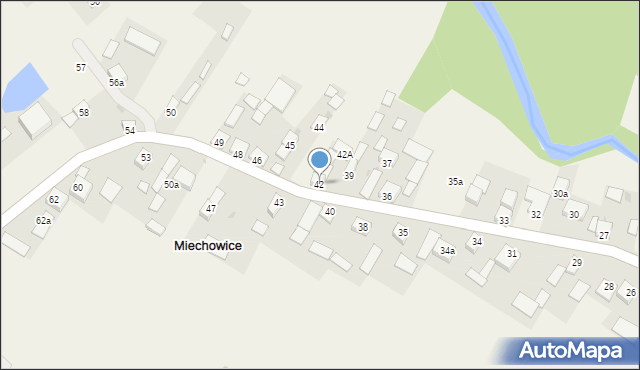 Miechowice, Miechowice, 42, mapa Miechowice