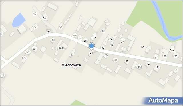 Miechowice, Miechowice, 43, mapa Miechowice