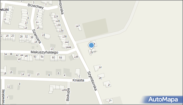 Miechowice, Miechowice, 1b, mapa Miechowice