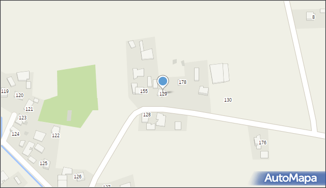 Miechowice Wielkie, Miechowice Wielkie, 129, mapa Miechowice Wielkie