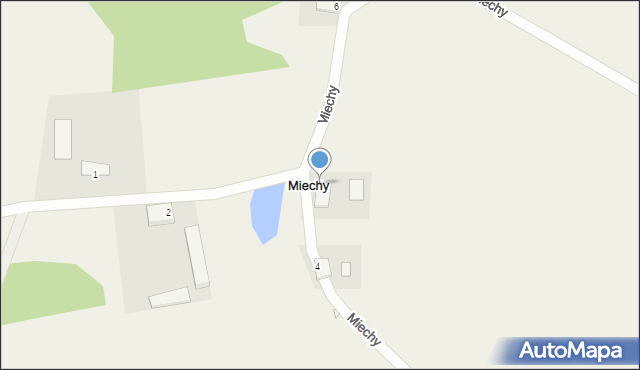 Miechy, Miechy, 5, mapa Miechy