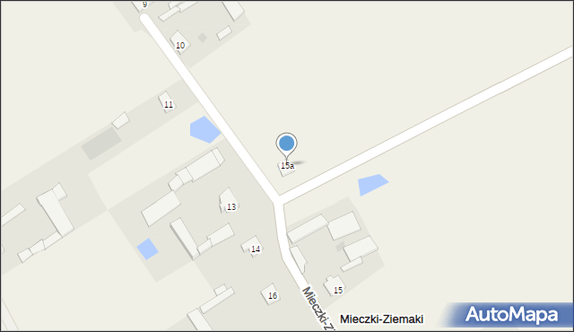 Mieczki-Ziemaki, Mieczki-Ziemaki, 15a, mapa Mieczki-Ziemaki