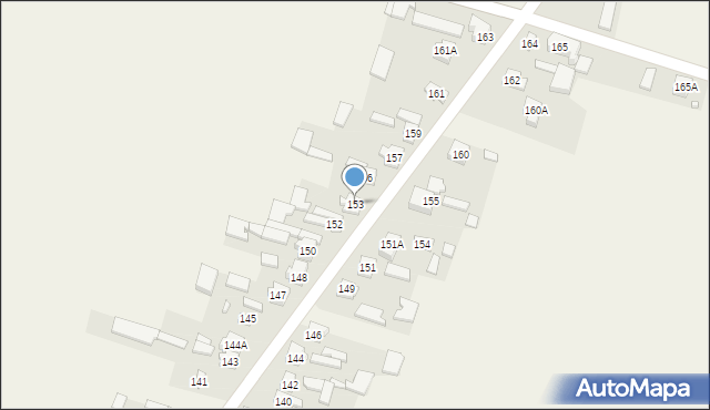 Miedniewice, Miedniewice, 153, mapa Miedniewice