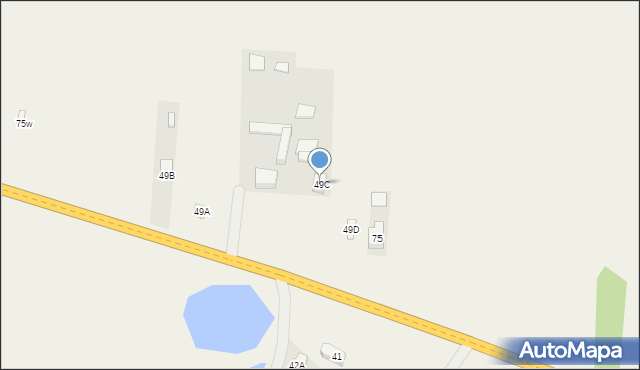 Miedniewice, Miedniewice, 49C, mapa Miedniewice