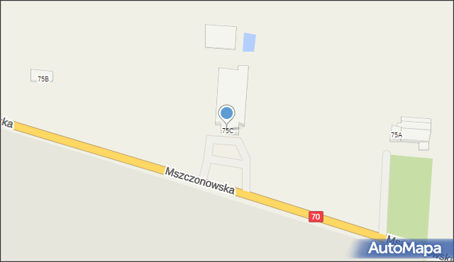 Miedniewice, Miedniewice, 75C, mapa Miedniewice