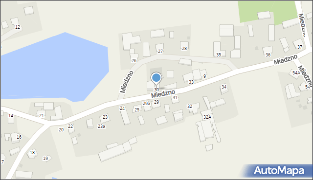 Miedzno, Miedzno, 30, mapa Miedzno