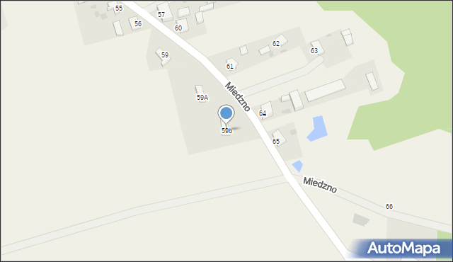 Miedzno, Miedzno, 59b, mapa Miedzno