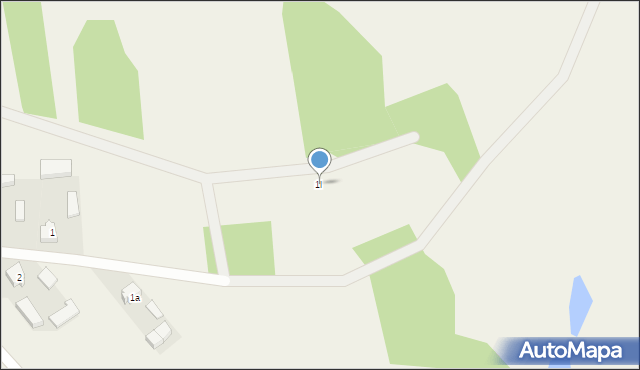 Międzybórz, Międzybórz, 1l, mapa Międzybórz