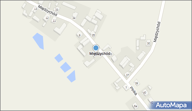 Międzychód, Międzychód, 8, mapa Międzychód