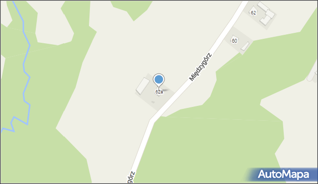 Międzygórz, Międzygórz, 62a, mapa Międzygórz