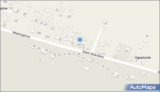 Międzygórze, Międzygórze, 13, mapa Międzygórze