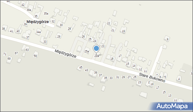 Międzygórze, Międzygórze, 22a, mapa Międzygórze