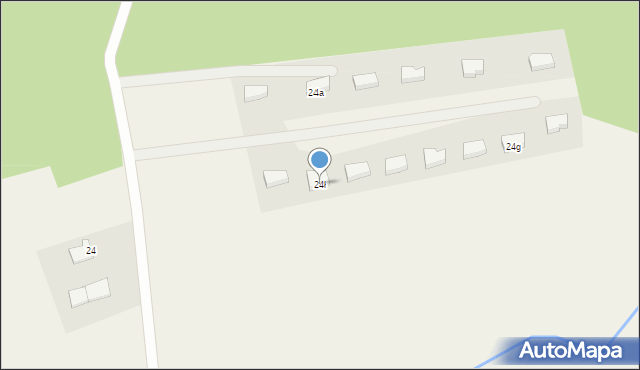 Międzylesie, Międzylesie, 24ł, mapa Międzylesie