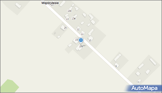 Międzylesie, Międzylesie, 10b, mapa Międzylesie