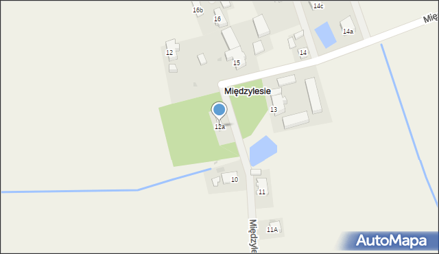 Międzylesie, Międzylesie, 12a, mapa Międzylesie