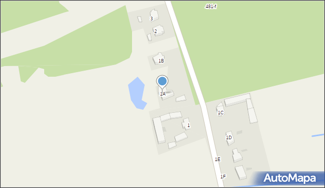 Międzylesie, Międzylesie, 1A, mapa Międzylesie