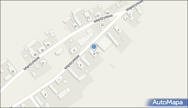 Międzylesie, Międzylesie, 4, mapa Międzylesie
