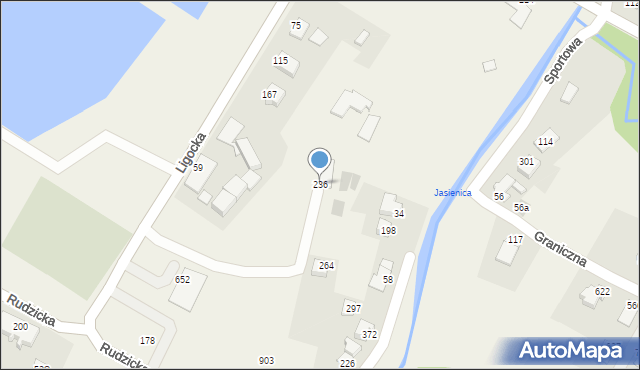 Międzyrzecze Dolne, Międzyrzecze Dolne, 236, mapa Międzyrzecze Dolne