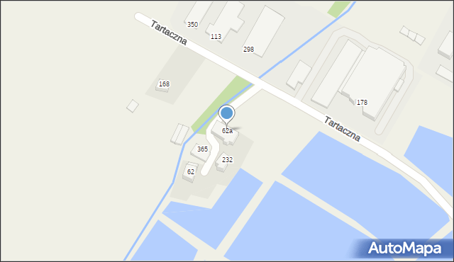 Międzyrzecze Dolne, Międzyrzecze Dolne, 62a, mapa Międzyrzecze Dolne