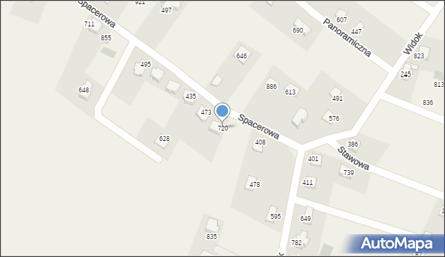 Międzyrzecze Górne, Międzyrzecze Górne, 720, mapa Międzyrzecze Górne