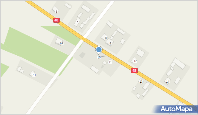 Miejska Dąbrowa, Miejska Dąbrowa, 10, mapa Miejska Dąbrowa