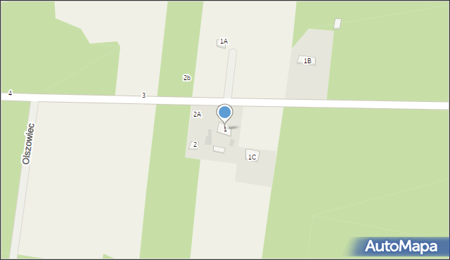 Miękinki, Miękinki, 1, mapa Miękinki