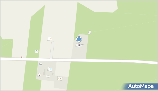 Miękinki, Miękinki, 1B, mapa Miękinki
