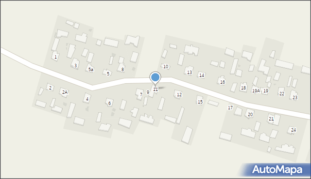 Miękisz Nowy, Miękisz Nowy, 11, mapa Miękisz Nowy