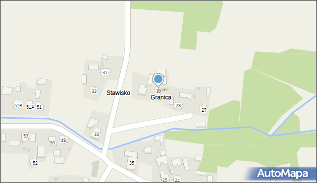 Miękisz Stary, Miękisz Stary, 30, mapa Miękisz Stary