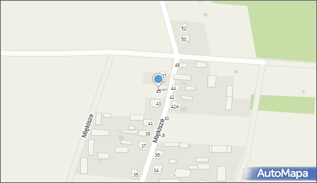 Miękisze, Miękisze, 45, mapa Miękisze