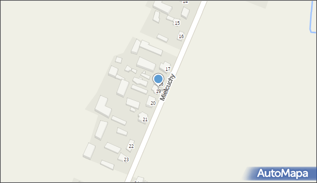 Mielcuchy, Mielcuchy, 19, mapa Mielcuchy