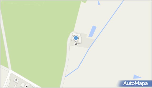 Mielcuchy Pierwsze, Mielcuchy Pierwsze, 26, mapa Mielcuchy Pierwsze