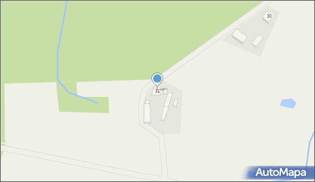 Mielcuchy Pierwsze, Mielcuchy Pierwsze, 31, mapa Mielcuchy Pierwsze