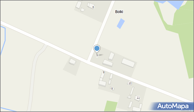 Mielcuchy Pierwsze, Mielcuchy Pierwsze, 7, mapa Mielcuchy Pierwsze