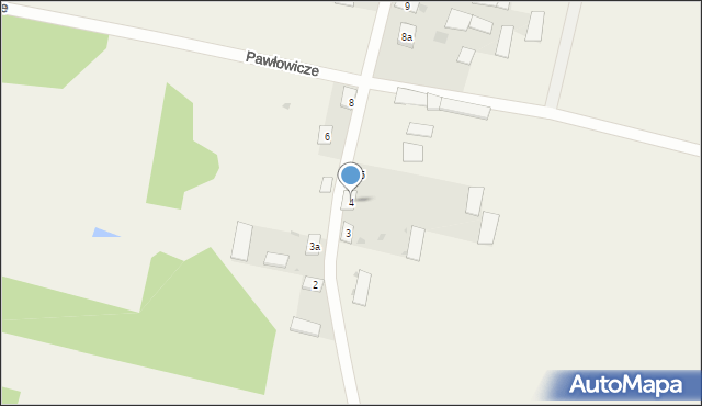 Mieleszkowce Pawłowickie, Mieleszkowce Pawłowickie, 4, mapa Mieleszkowce Pawłowickie