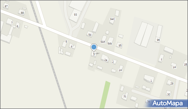 Mieleszyn, Mieleszyn, 3, mapa Mieleszyn