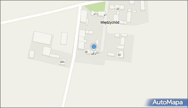 Mieleszyn, Mieleszyn, 48/2, mapa Mieleszyn