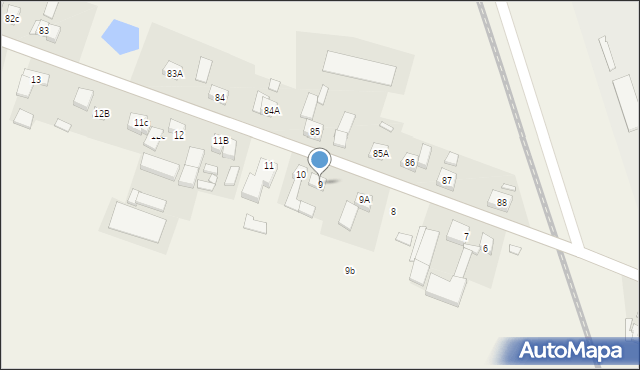 Mieleszyn, Mieleszyn, 9, mapa Mieleszyn