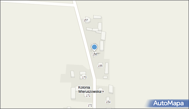 Mieleszyn, Mieleszyn, 156, mapa Mieleszyn