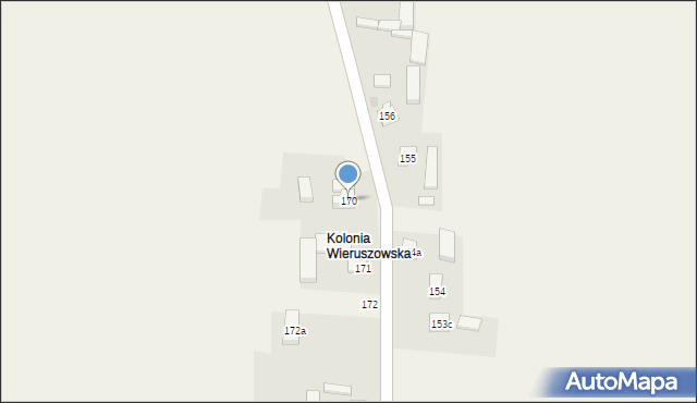 Mieleszyn, Mieleszyn, 170, mapa Mieleszyn