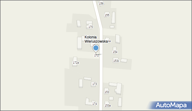 Mieleszyn, Mieleszyn, 172, mapa Mieleszyn