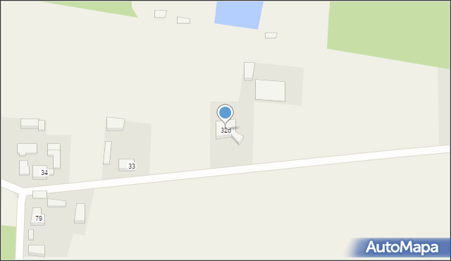 Mieleszynek, Mieleszynek, 32d, mapa Mieleszynek